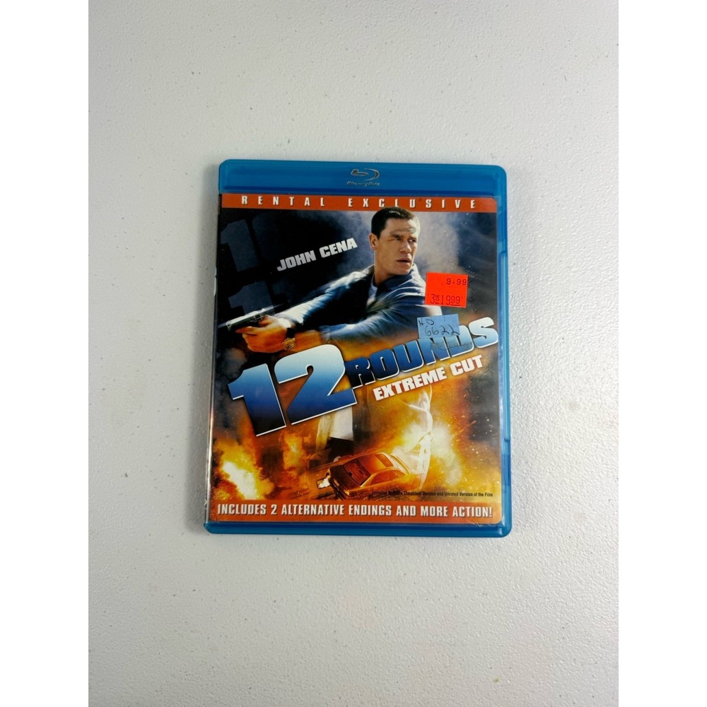 12 Rounds Blu-ray 2009 Extreme Cut John Cena Action Thriller